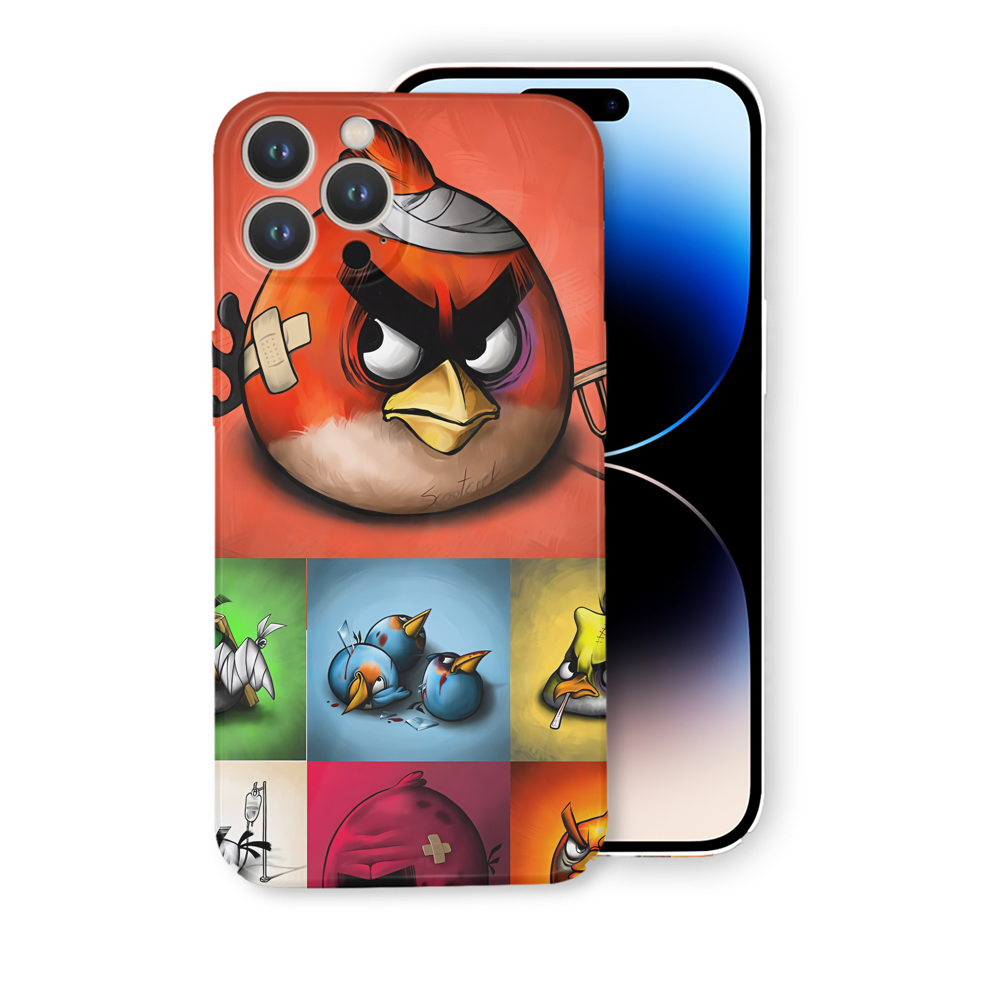 （画像用） Angry Birds アングリーバード 【iPhone 14シリーズ対応】ハードケース